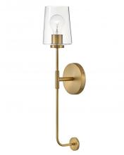 Lark Canada 83450LCB - Large Single Light Tall Sconce