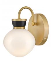 Lark Canada 85590LCB-BK - Small Single Light Sconce