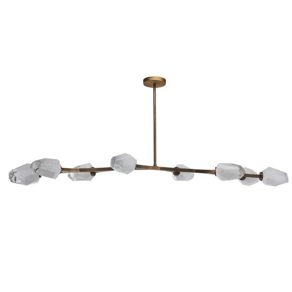 Avista Soho Chandelier 8-Light Antique Brass