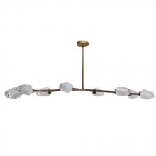 Avista Lighting Inc A1882AB - Avista Soho Chandelier 8-Light Antique Brass