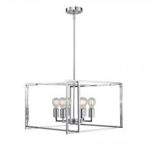 Avista Lighting Inc A4754CH - Avista Korson 21" 6-Light Chrome Pendant