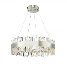 Avista Lighting Inc A7830CH - Avista Geo Chandelier 30" Chrome-LED