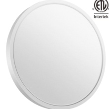 Lit Up Lighting LIT5212WH-50K-WE - Hillsview 1 Slim LED Flush Mount White Finish