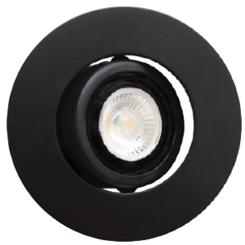 RECESSED FIXTURES / TRIMS / ROUND / BLACK / 50W