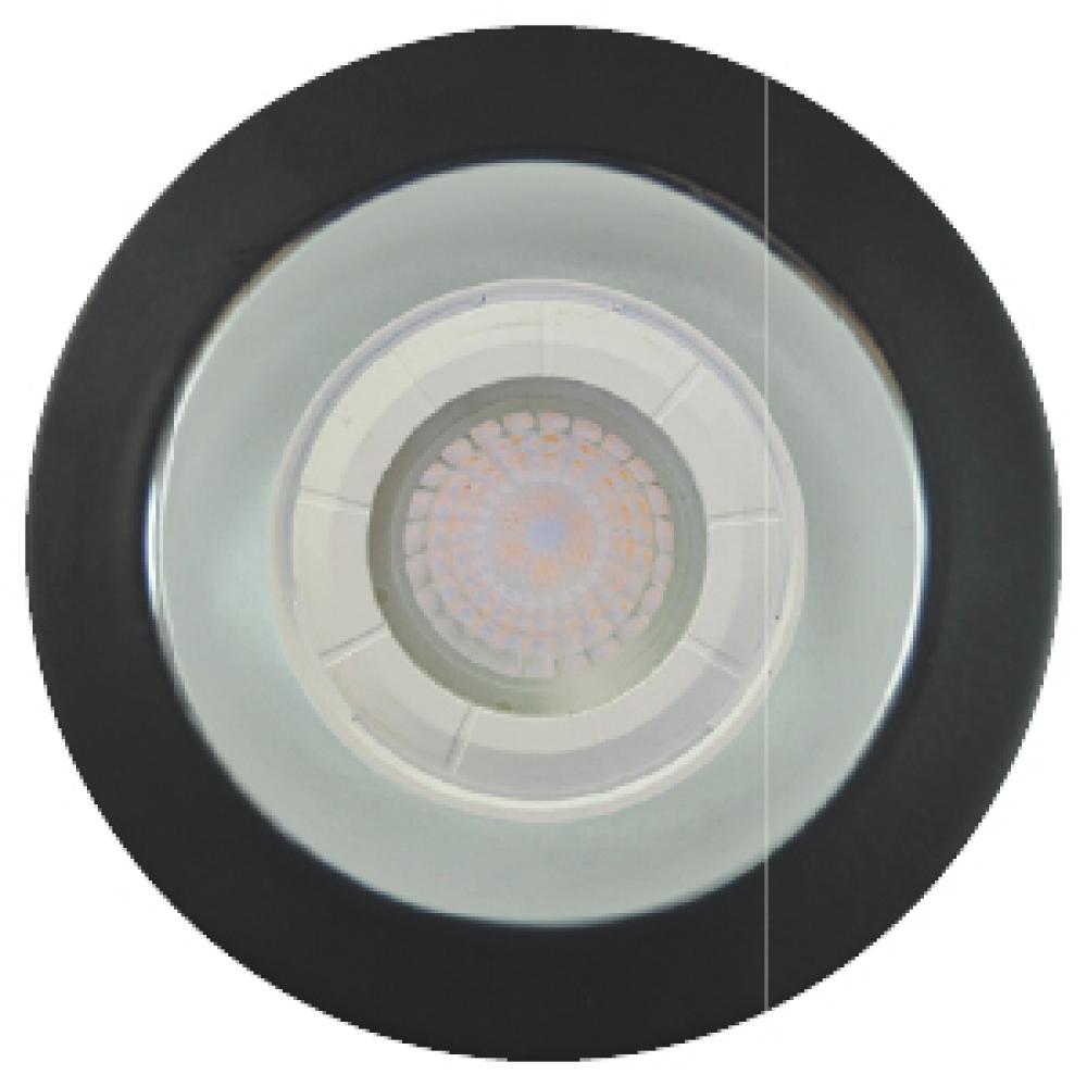 TRADITIONAL RECESSED FIXTURES TRIMS 4IN ROUND BLACK ELUME