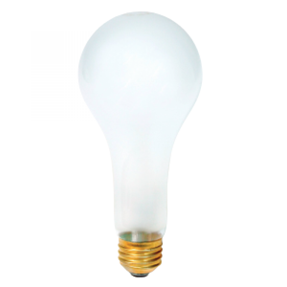 INCANDESCENT SAFETY MAX ROUGH SERVICE 200W A23 E26 130V FROST