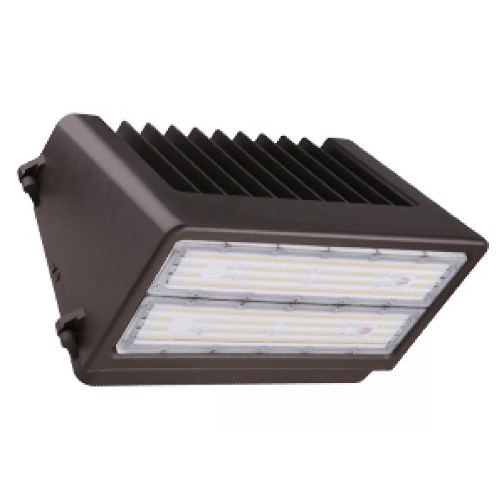 LED Wall Packs 80/100W 12300-14000LM 120-347V 3000K/4000/5000K BRONZE