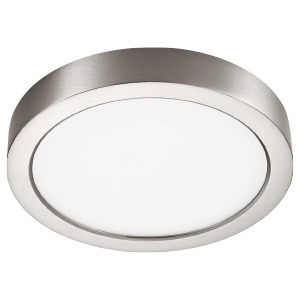 6 IN LED CEILING LUMINAIRE EDGELIT 11 W 120 V 3000K BRUSHED NICKEL 814 LM ROUND