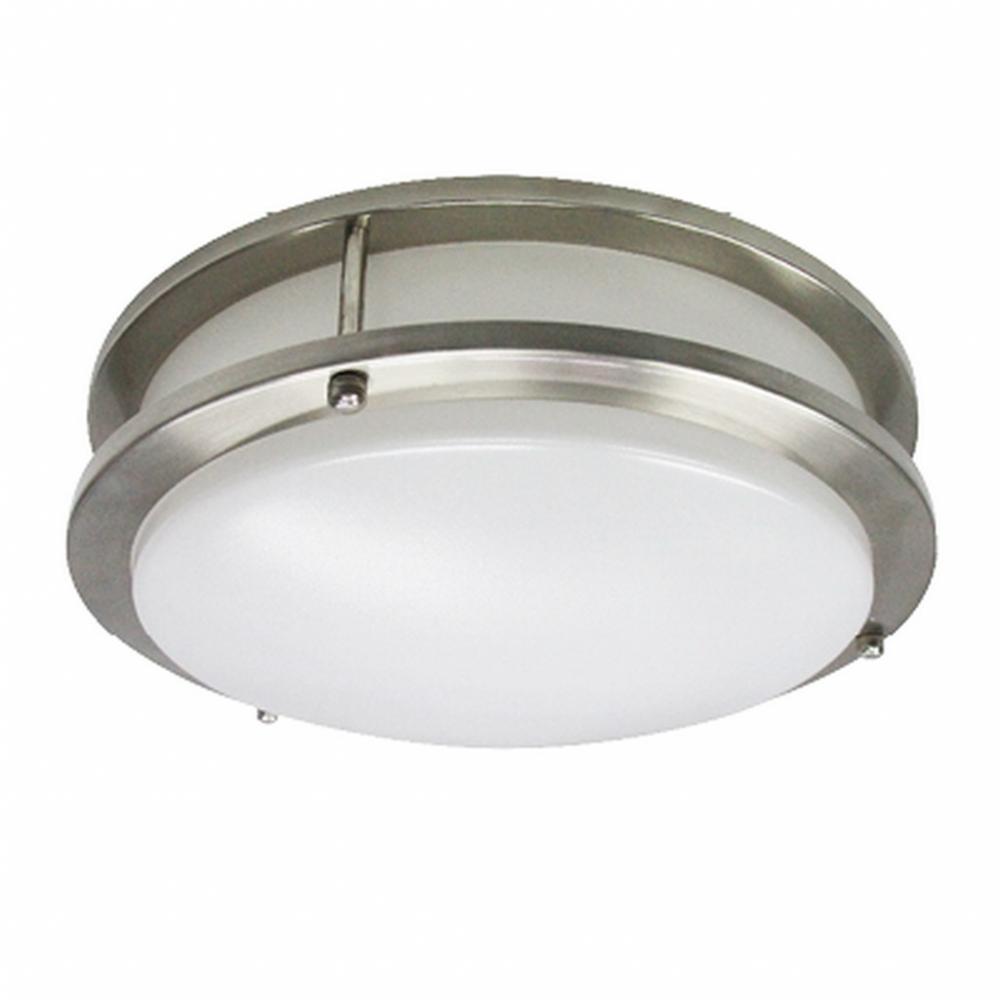 16 IN LED CEILING LUMINAIRE DOUBLE RING CCT SELECTABLE 25 W 120 V 2700/3000/3500/4000/5000K