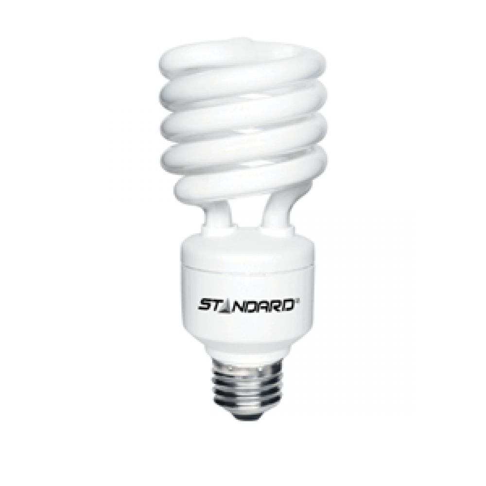 CFL T2 SPIRAL 26W 120V 3500K 1750LM 120V E26 STD