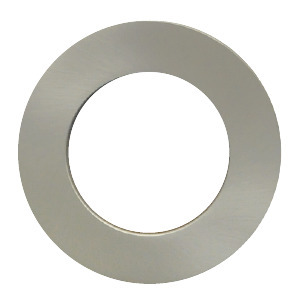 GIMBAL TRIM 3IN BRUSHED NICKEL FLAT ROUND