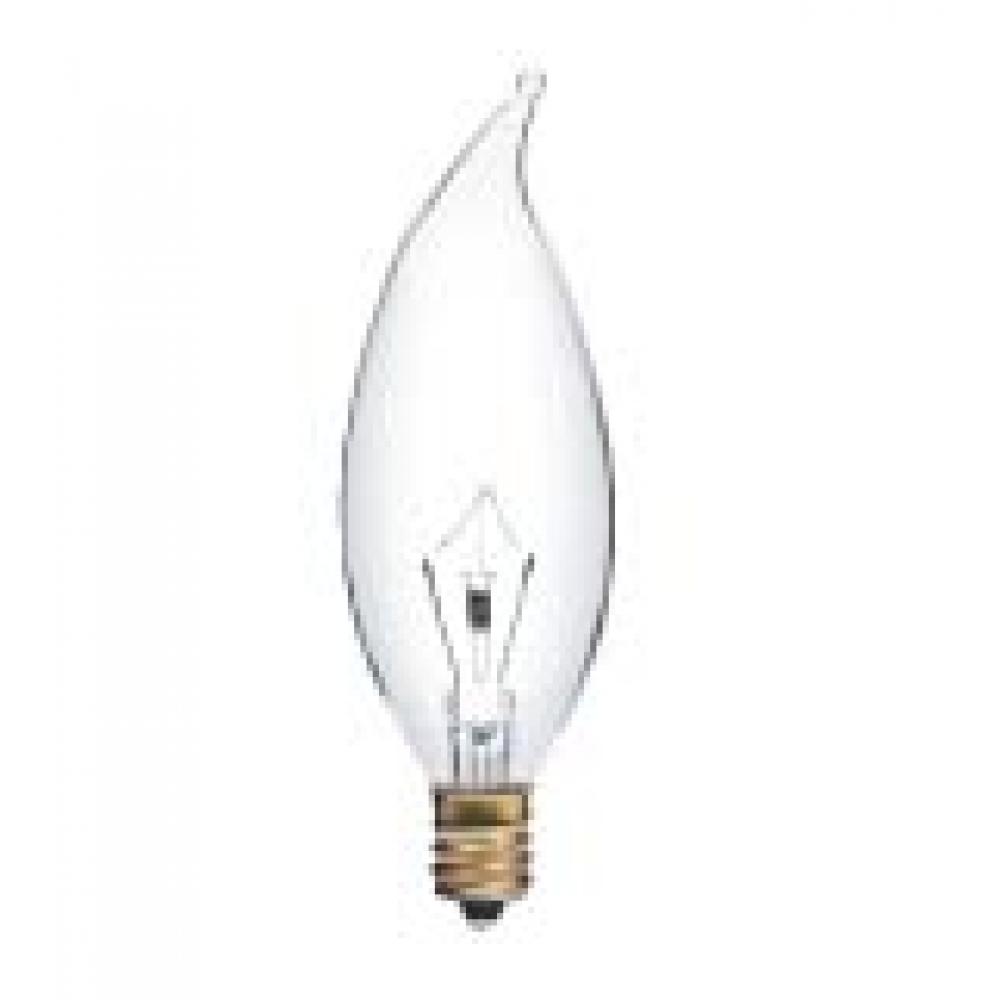 INCANDESCENT 25W CA10 E12 130V CLEAR STD