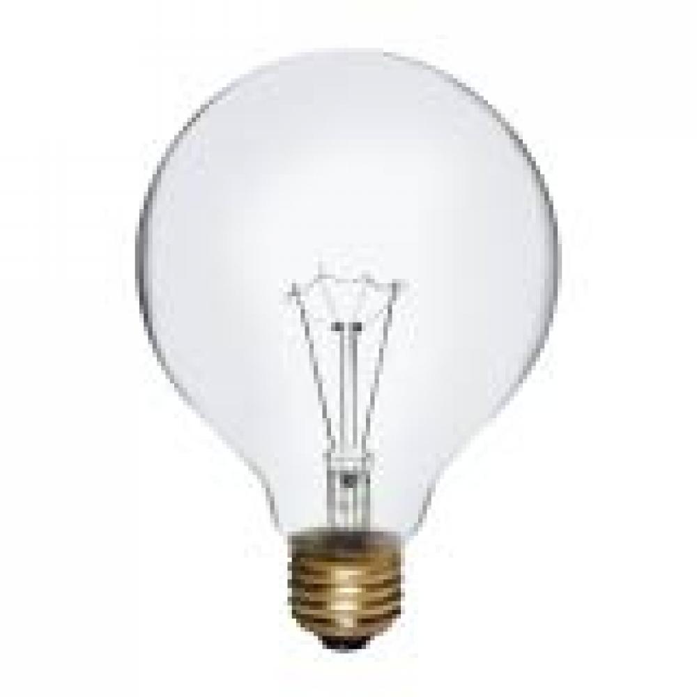 INCANDESCENT 25W G30 E26 130V CLEAR STD