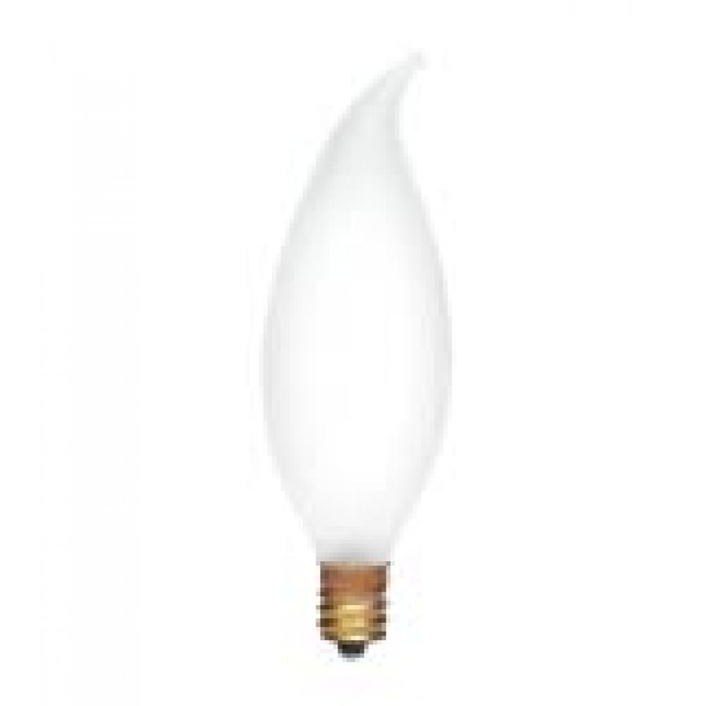 INCANDESCENT 25W CA10 E12 130V FROST STD