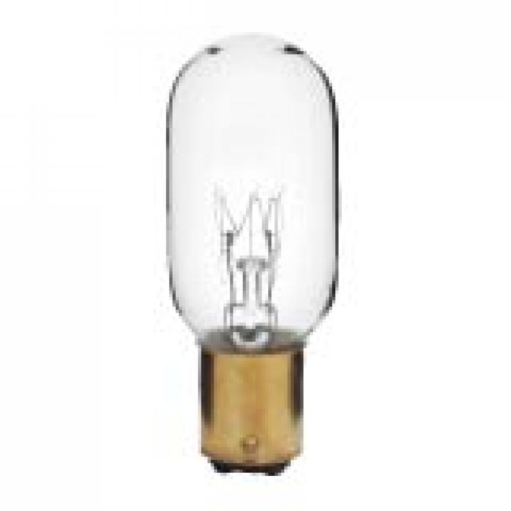 INCANDESCENT 25W T8 BA15d 120V CLEAR STD