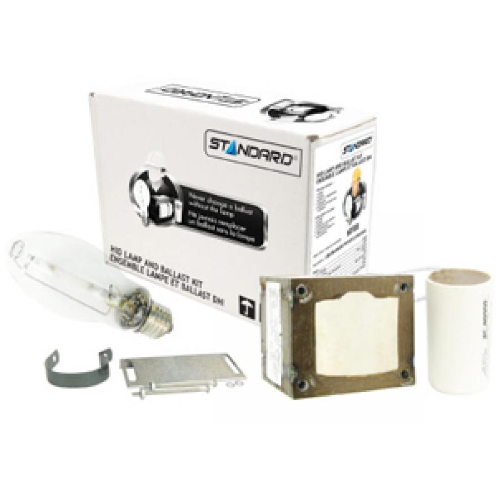 HID LAMP AND BALLAST KIT HIGH PRESSURE SODIUM 70W S62 - LAMP:ED17 E26 CL EAR OPEN