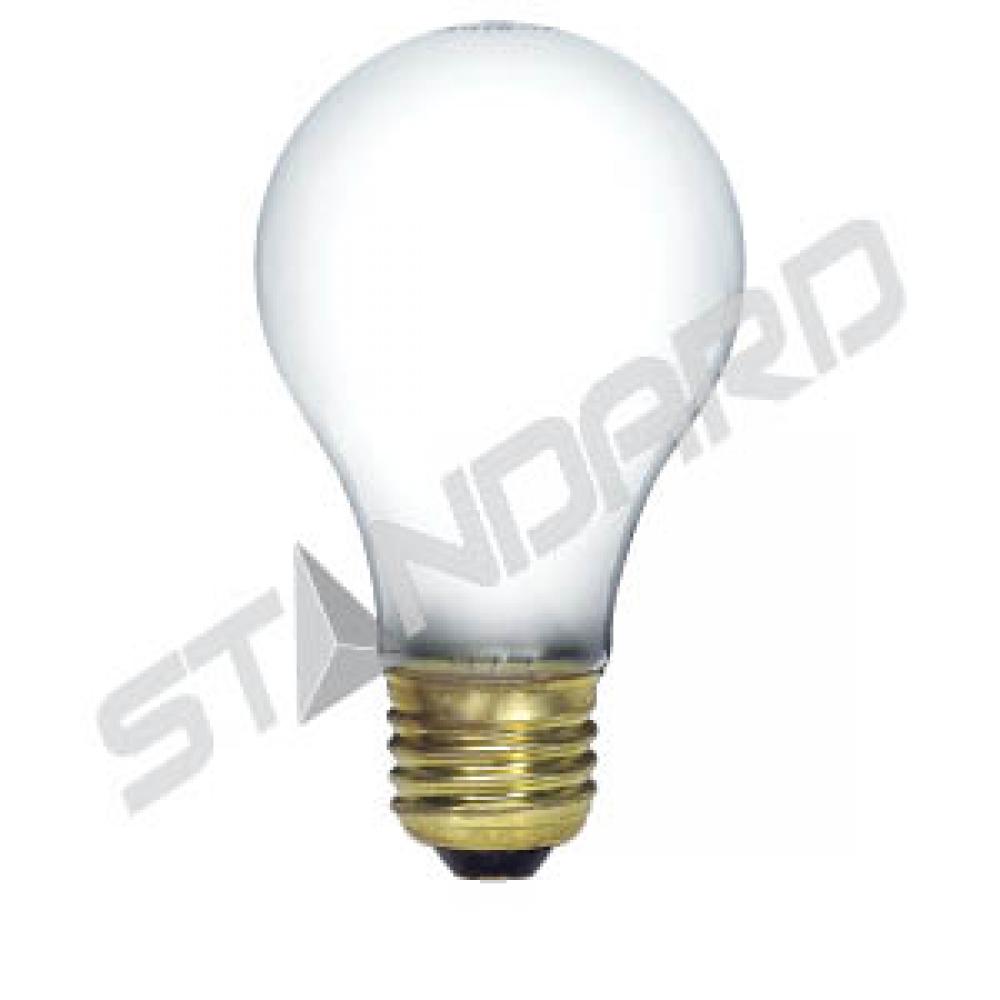 INCANDESCENT ROUGH SERVICE 75W A19 E26 130V FROST 2 PACK STD