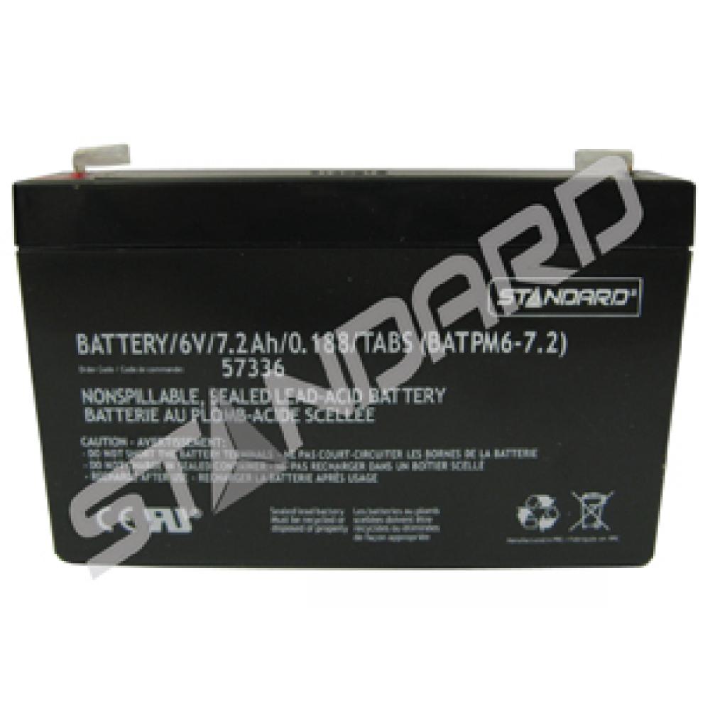 LEAD ACID BATTERY 6V 7.2AH