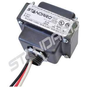 STEP DOWN TRANSFORMER NIPPLE-MOUNT AUTO TRANSFORMER INPUT:347V OUTPUT:24 0V 130VA MAX 0-10V DIM STD