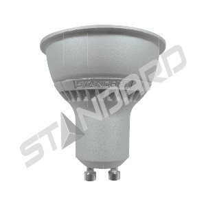 LED Lamp MR16 GU10 Base 6.5W 120V 30K Dim 38° Grey STANDARD