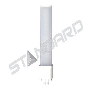 LED Lamp PL Vertical-Horizontal GX23-2PINBase 6W 40K 120-277V Magnetic B allast or Bypass STANDARD