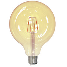 Stanpro (Standard Products Inc.) 67668 - LED Filament Lamp G40 E26 Base 4.5W 120V 22K 380LM Amber Oblique Dimmable Standard