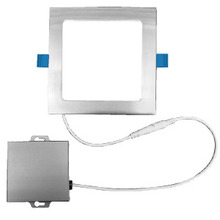 Stanpro (Standard Products Inc.) 63893 - LPDL 9W 120V 3000K 4IN BRUSHED NICKEL SQUARE 530lm