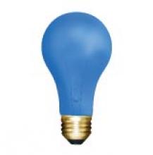 Stanpro (Standard Products Inc.) 52040 - INCANDESCENT COLORED 60W A19 E26 130V TRANSPARENT BLUE STD