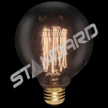 Stanpro (Standard Products Inc.) 63219 - INCANDESCENT VICTORIAN STYLE SQUIRREL CAGE 60W G30 E26 120V SMOKED STD