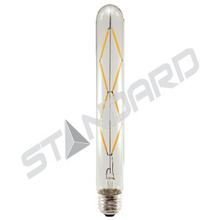 Stanpro (Standard Products Inc.) 64522 - LED Filament Lamp T10 E26 Base 6W 120V 27K Clear Zig-Zag Dim Standard