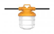  S28976 - 50 Watt LED High-Lumen Industrial / Commercial String Light; 5 Inter-Connected Lamps; 5000K;