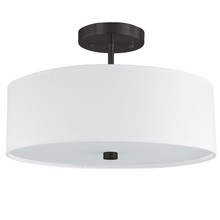 Drum Shade Semi-Flush Mts.
