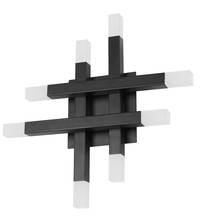 Dainolite ACS-1432W-MB-FR - 24W Wall Sconce Matte Black with Frosted Acrylic Diffuser