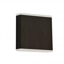 Dainolite EMY-550OD-5W-MB - 15W LED Outdoor Wall Sconce, Matte Black with Frosted Acrylic Diffuser