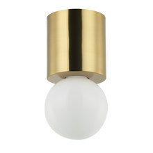 Dainolite TRN-51FH-AGB - 1 Light Aged Brass Flush Mount