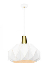 Matteo Lighting C70901WH - The Origami Pendant