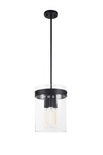 Matteo Lighting C78403BK - Zale Pendant