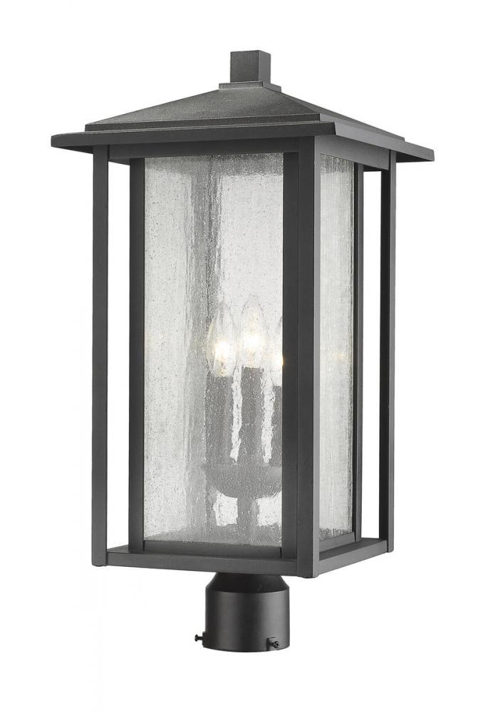 3 Light Outdoor Post Mount Fixture