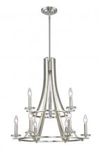 Z-Lite 2010-9BN - 9 Light Chandelier