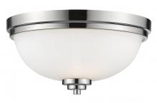 Z-Lite 443F3-CH - 3 Light Flush Mount