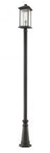Z-Lite 531PHBXLR-519P-ORB - 1 Light Outdoor Post Mounted Fixture