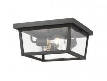 Z-Lite 568F-ORB - 3 Light Outdoor Flush Mount