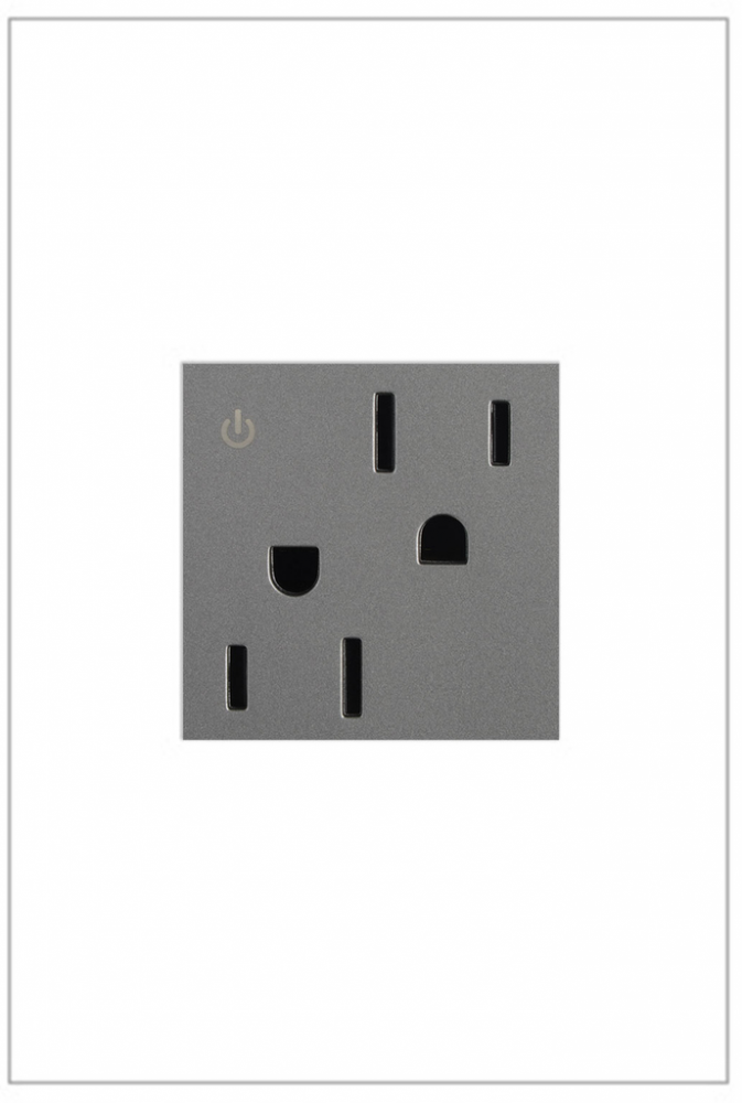 Tamper-Resistant Dual Controlled Outlet, 15A