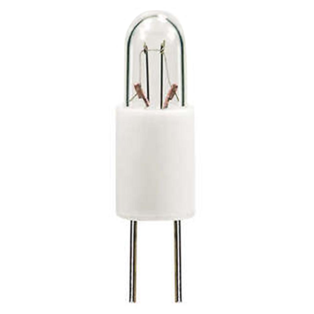 1.12 Watt miniature; T1 3/4; 7000 Average rated hours; G3.17 base; 28 Volt