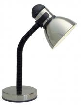 Satco Products Inc. 57/055 - Goose Neck Desk Lamp; Steel / Black Finish