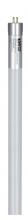 Satco Products Inc. S28693 - 12 Watt T5 LED; Miniature bi-pin base; 3500K; 50000 Average rated hours; 1400 Lumens; 120-277 Volt;