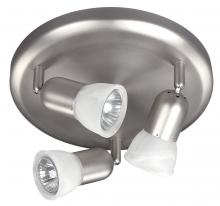 Canarm ICW356A03BPT10 - James 1 Light Ceiling Light, Brushed Pewter Finish