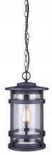 Canarm IOL343BK - Duffy 1 Light Outdoor Lantern, Black Finish