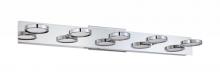 Kendal VF7300-5L-CH - MILAN series 5-Light LED Chrome Bath Light