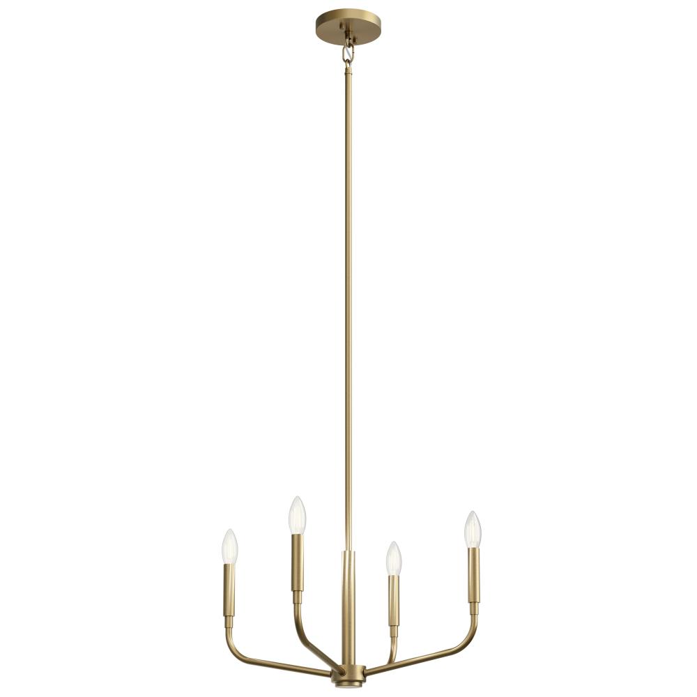 Chandelier/Semi Flush Mount 4Lt